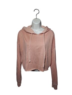 Forever 21 Contemporary Hooded Crop top